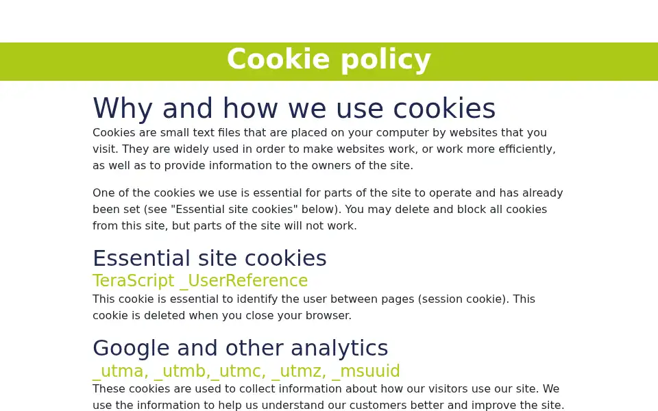 Screenshot of tmleurope.com