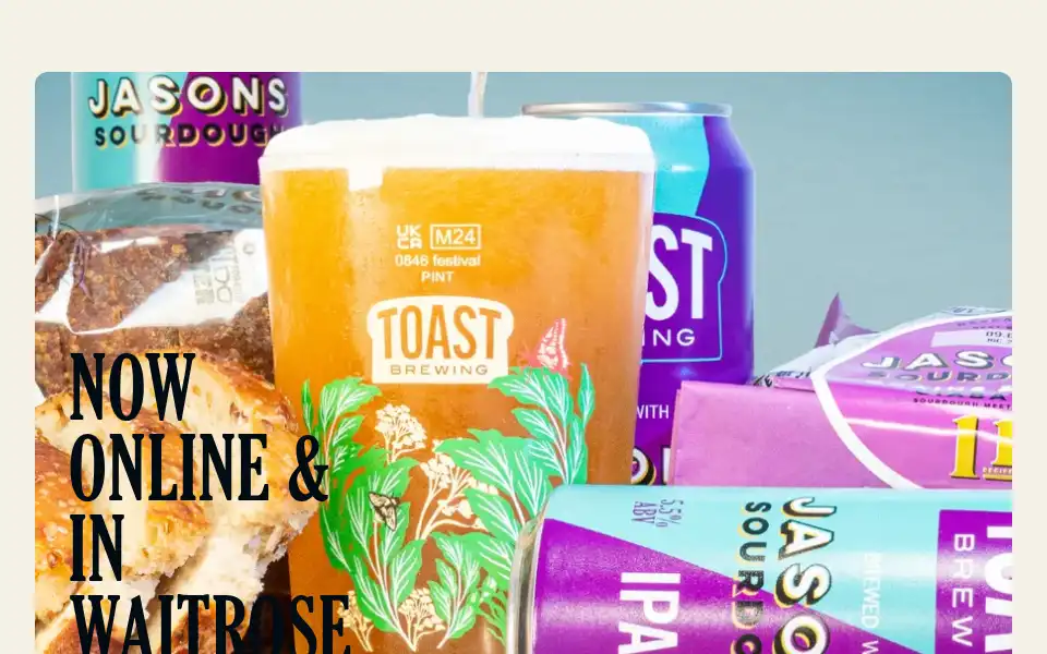 Screenshot of toastale.com