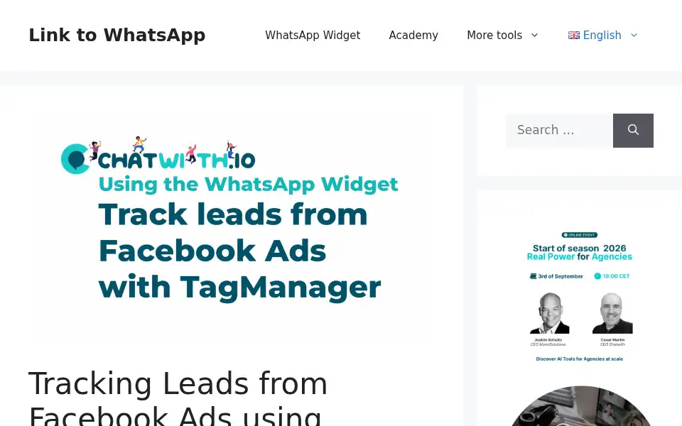 Screenshot of tochat.be