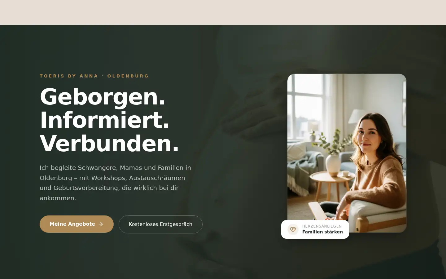 Screenshot of toeris.de