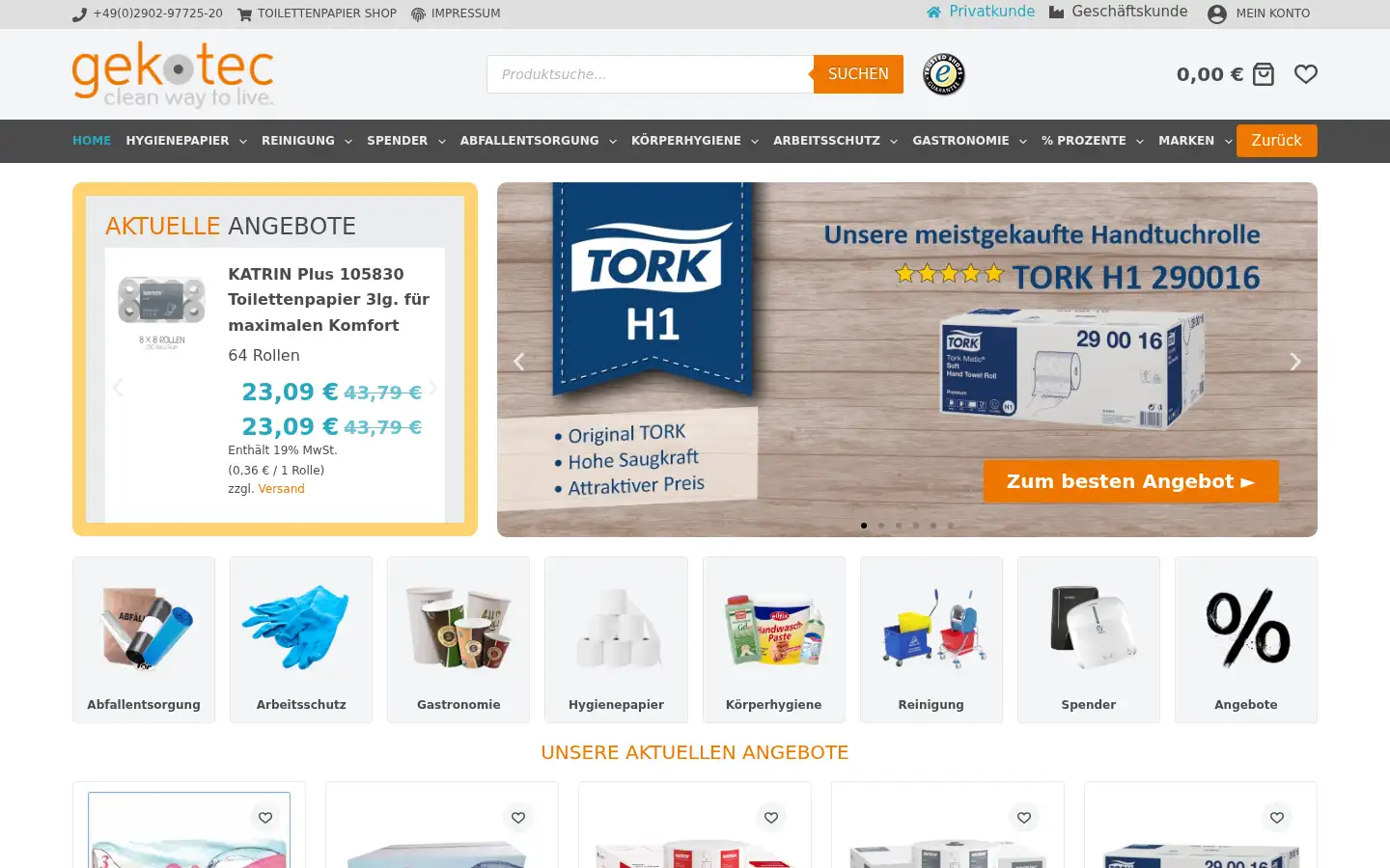Screenshot of toilettenpapier-24.de