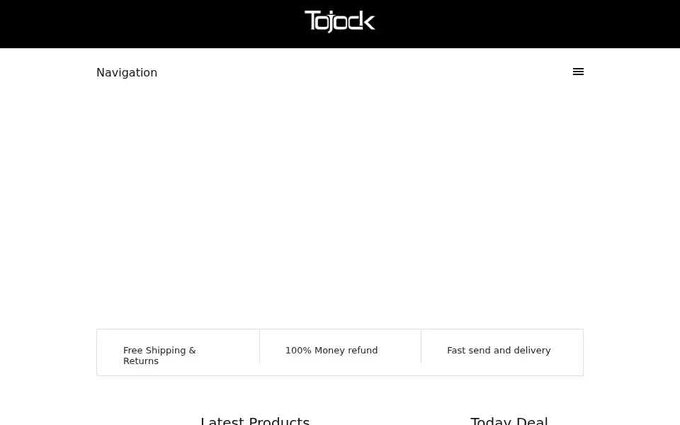 Screenshot of tojock.com