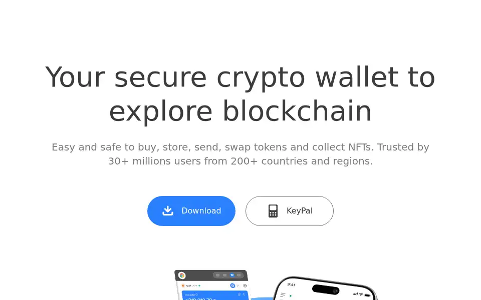 Screenshot of tokenpocket.pro