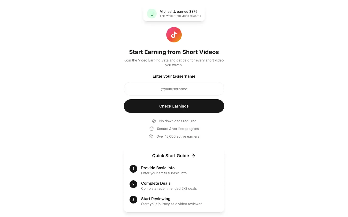 Screenshot of toknotice.com