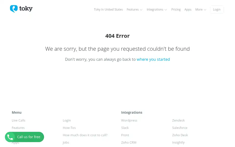 Screenshot of toky.co