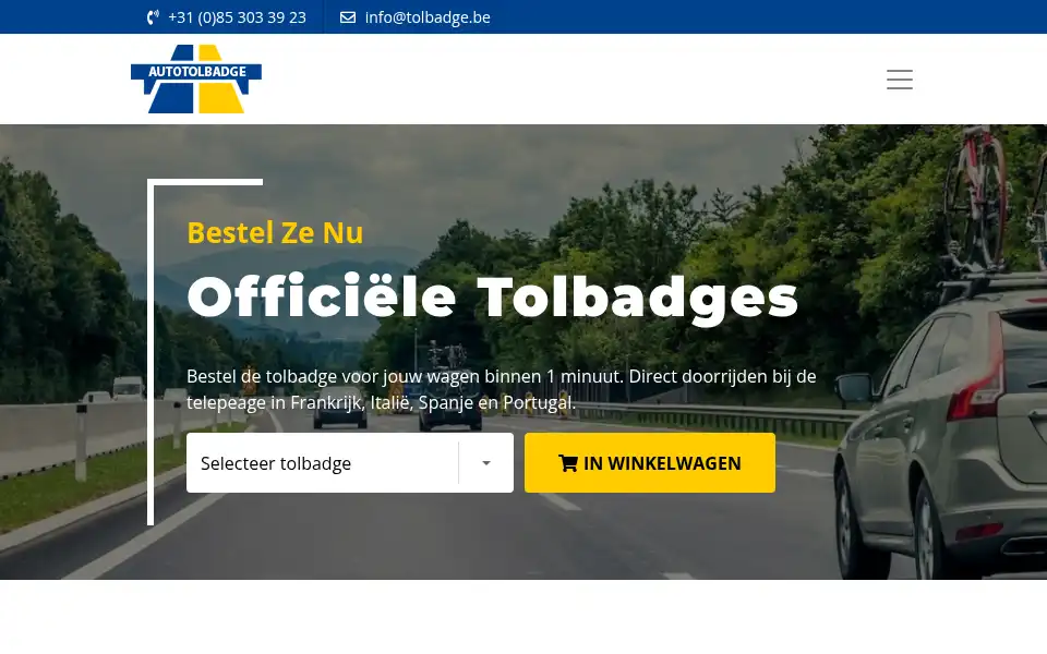 Screenshot of tolbadge.be