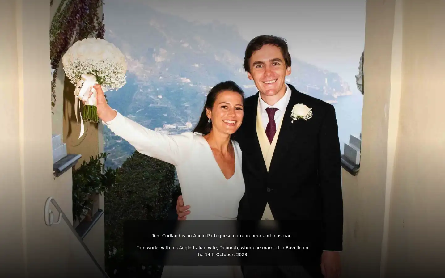 Screenshot of tomcridland.com