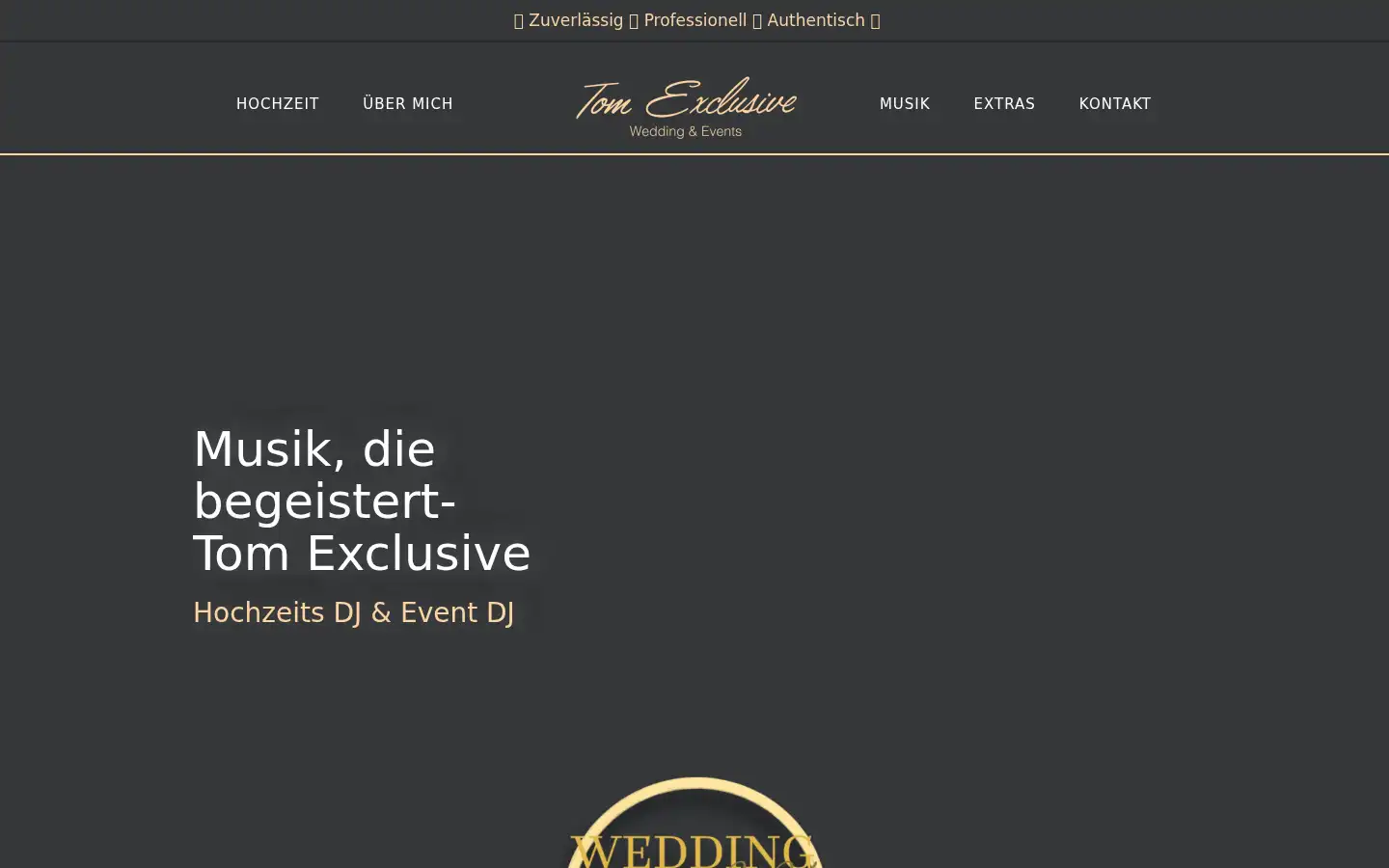 Screenshot of tomexclusive.de