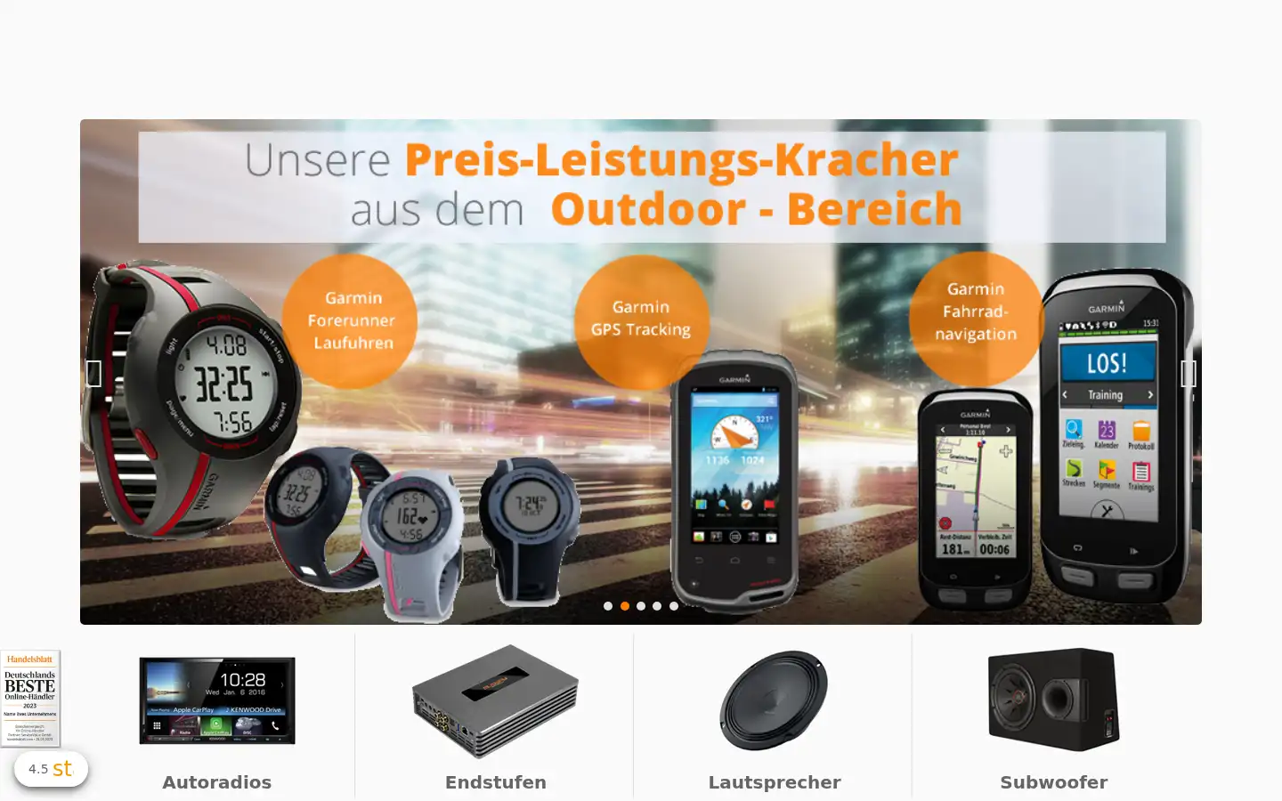 Screenshot of toms-car-hifi.de