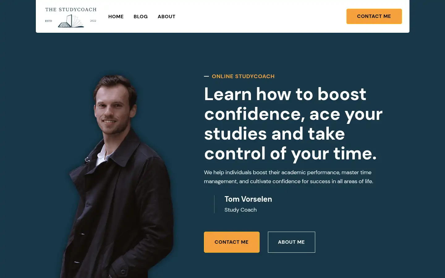 Screenshot of tomsteam.nl