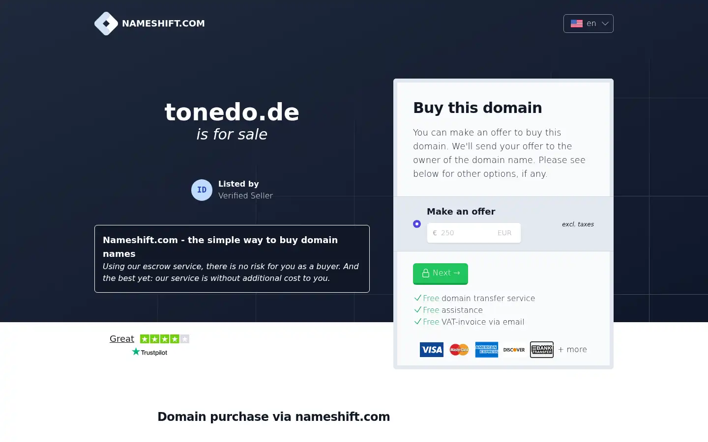 Screenshot of tonedo.de