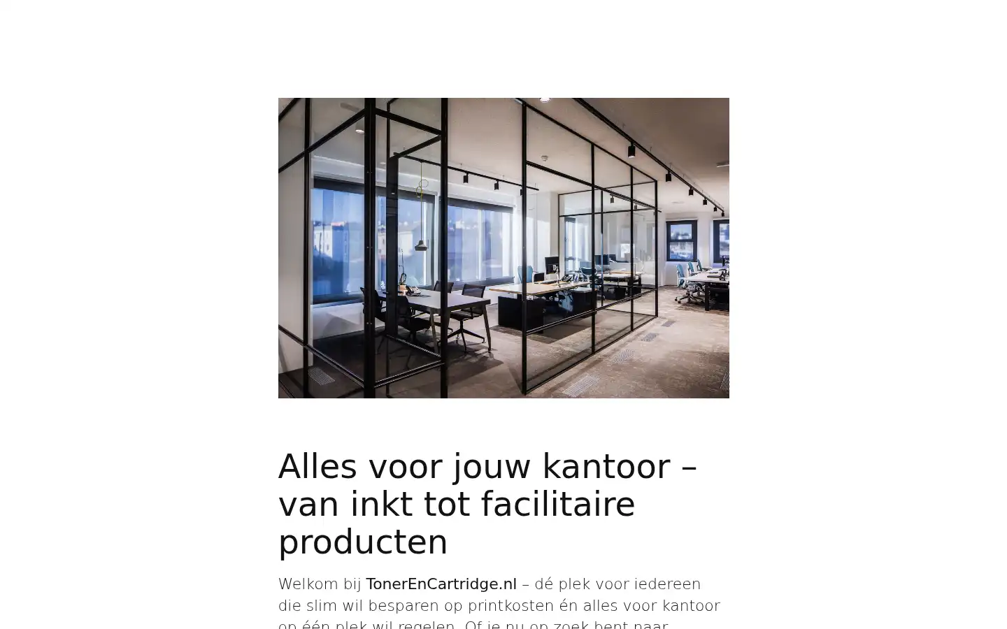Screenshot of tonerencartridge.nl