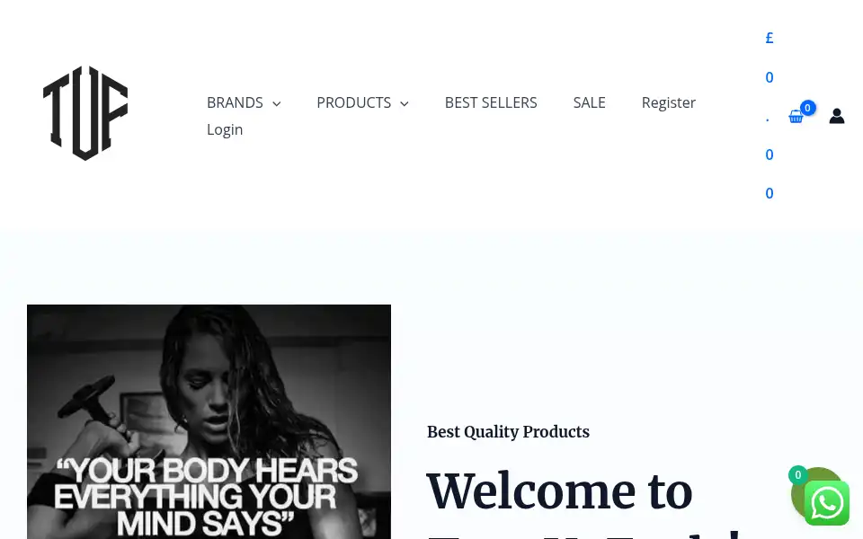 Screenshot of toneupfuels.com
