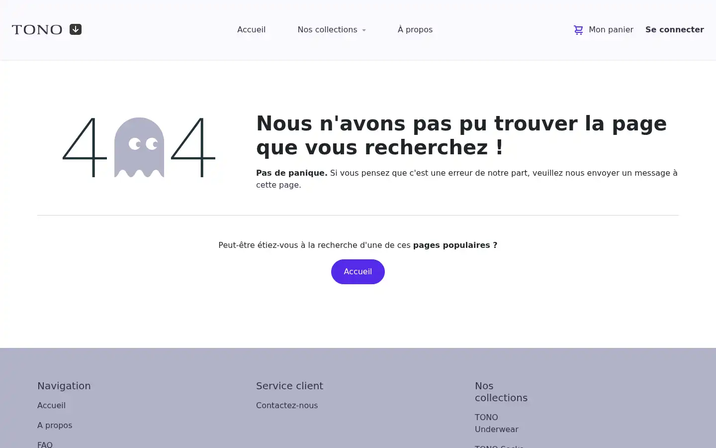 Screenshot of tono.com