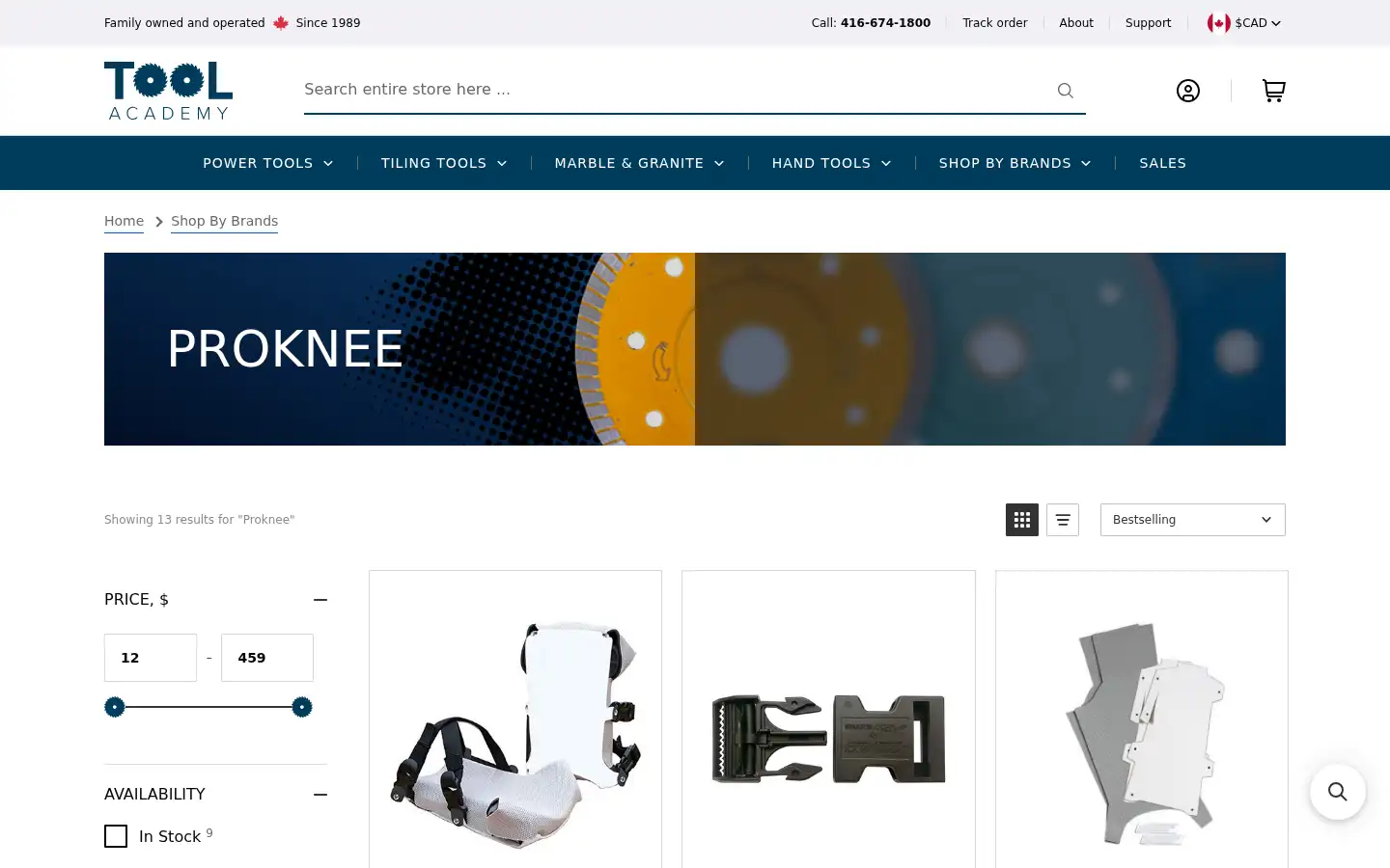 Screenshot of toolacademy.com