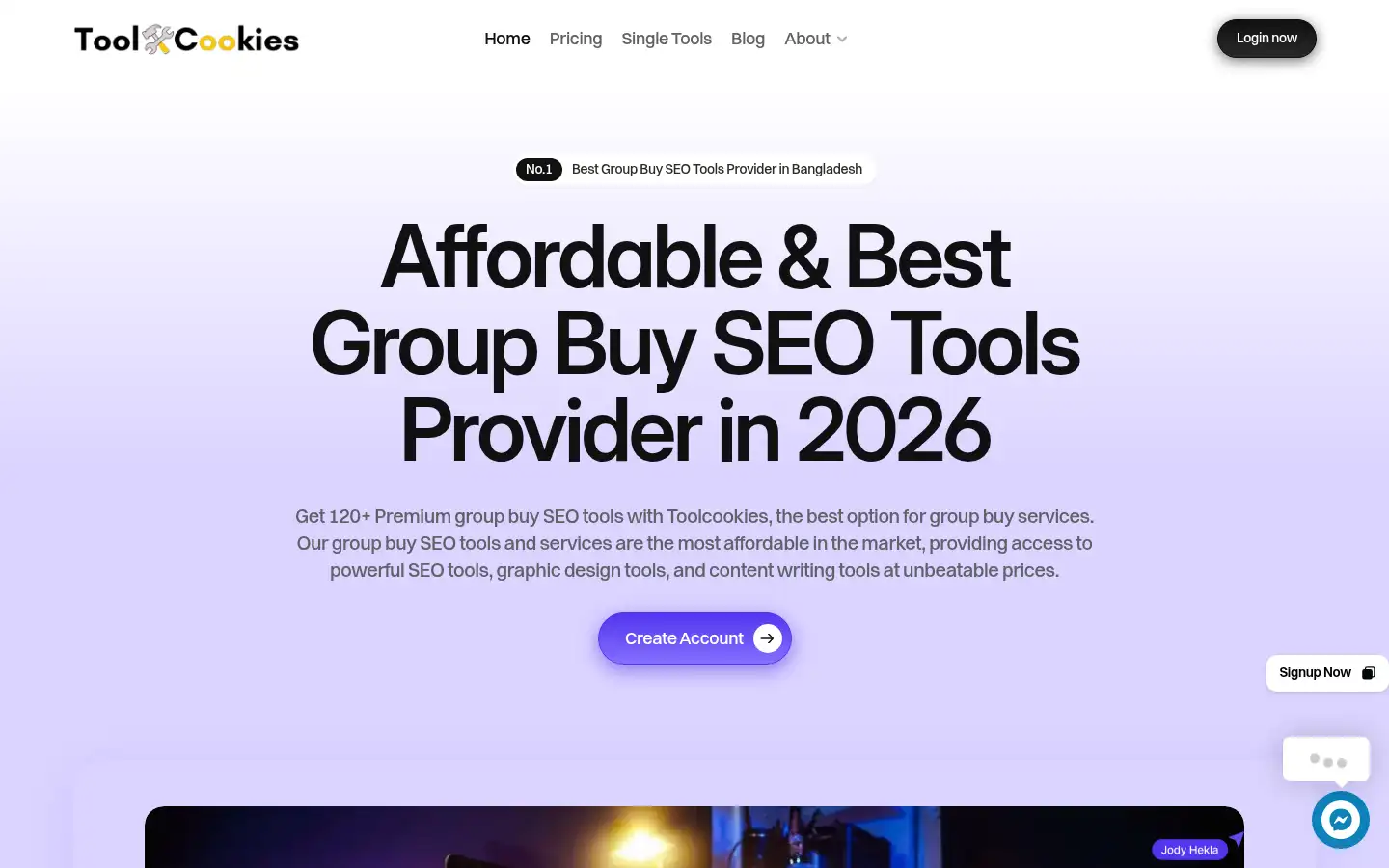 Screenshot of toolcookies.com