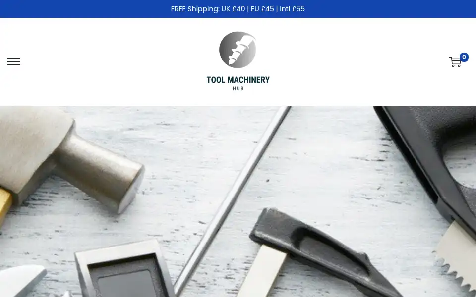 Screenshot of toolmachineryhub.com