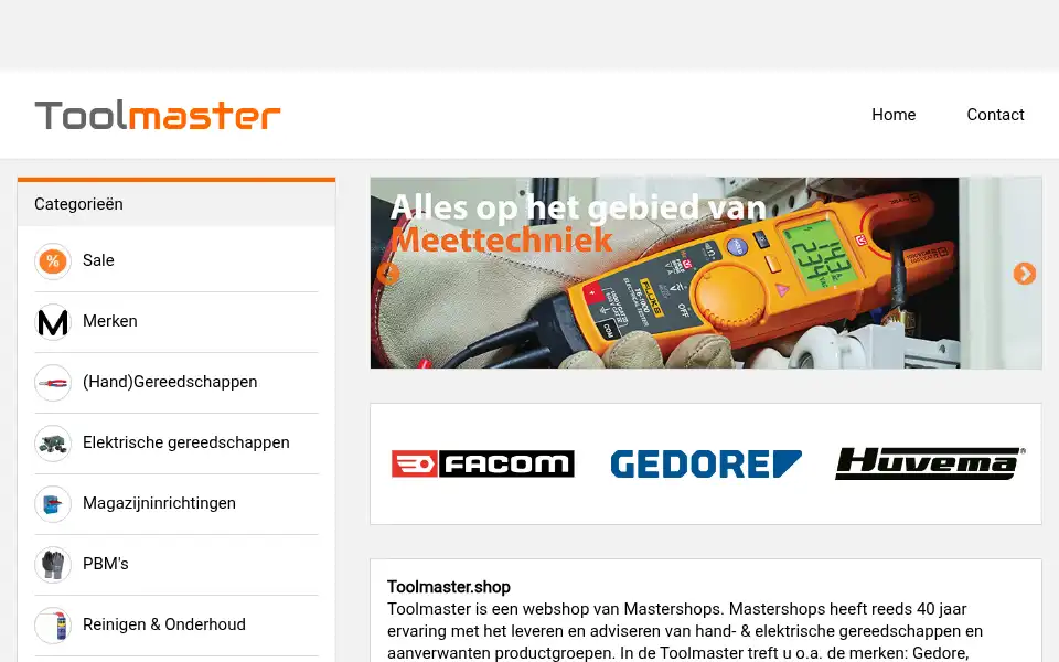 Screenshot of toolmaster.shop