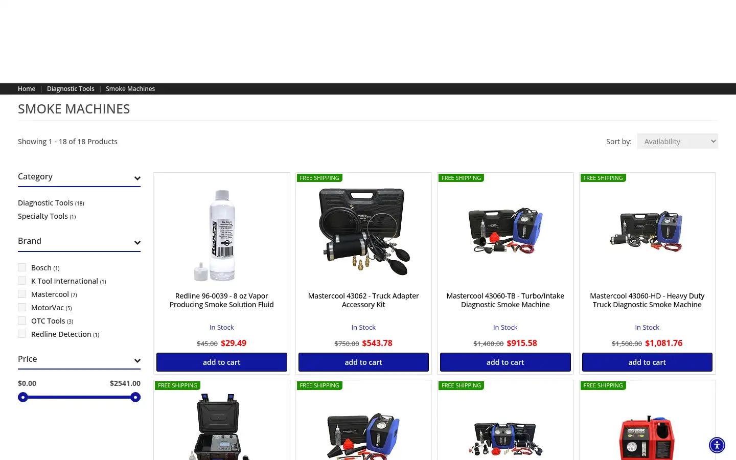 Screenshot of toolpan.com