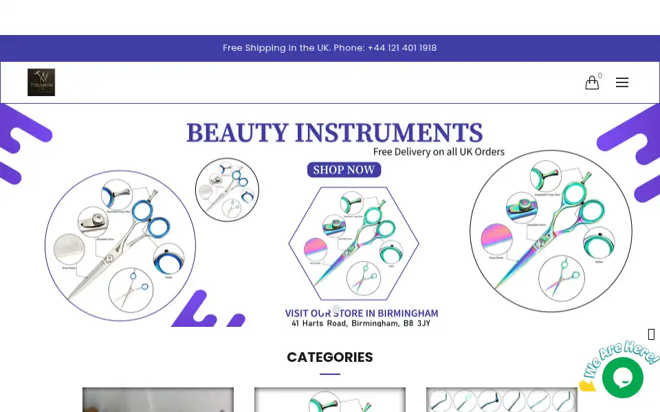 Screenshot of toolsntoolsuk.co.uk