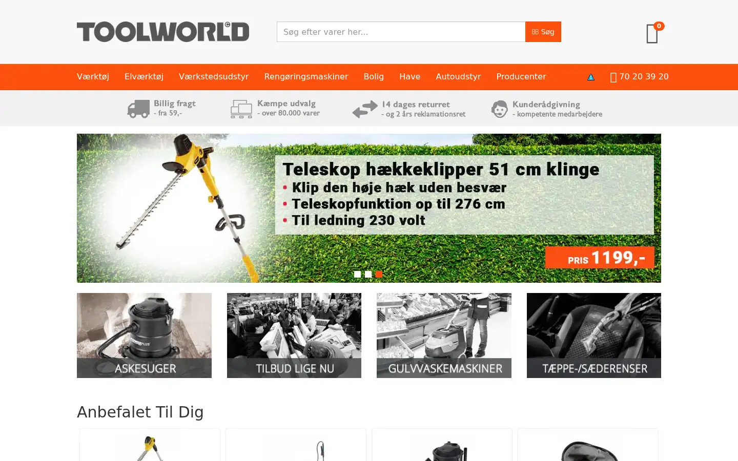 Screenshot of toolworld.dk