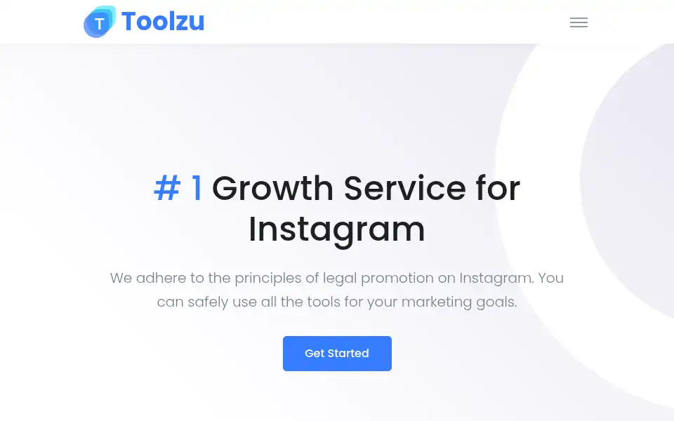 Screenshot of toolzu.com