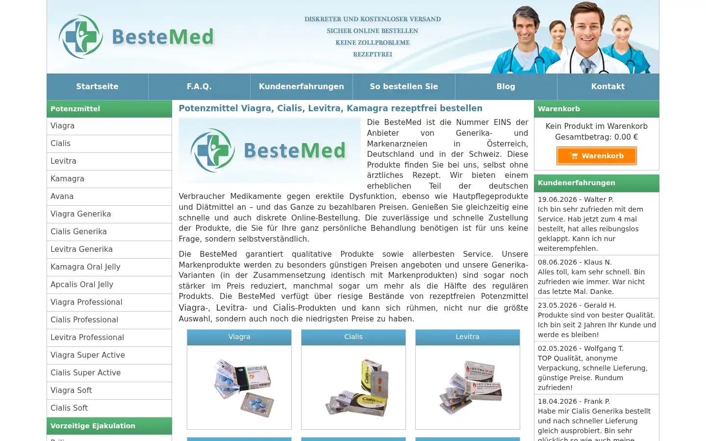 Screenshot of top-apotheke.at