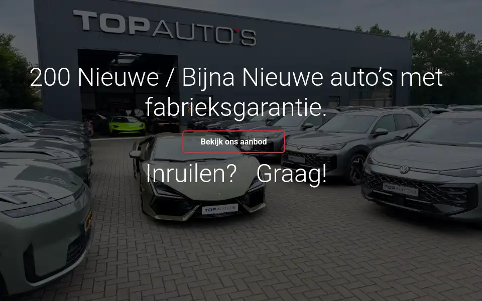 Screenshot of top-autos.nl