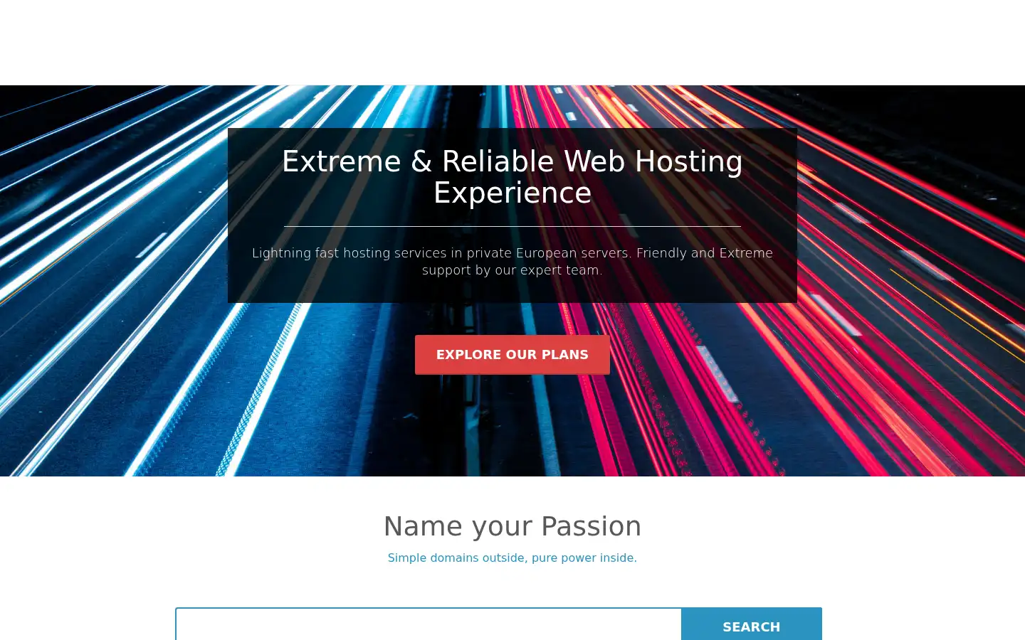 Screenshot of top.host