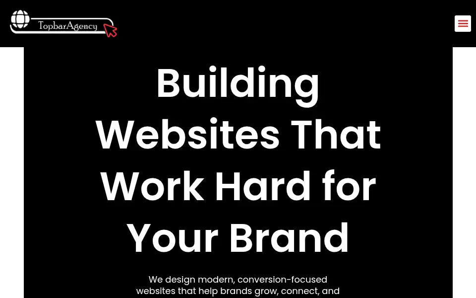 Screenshot of topbaragency.com