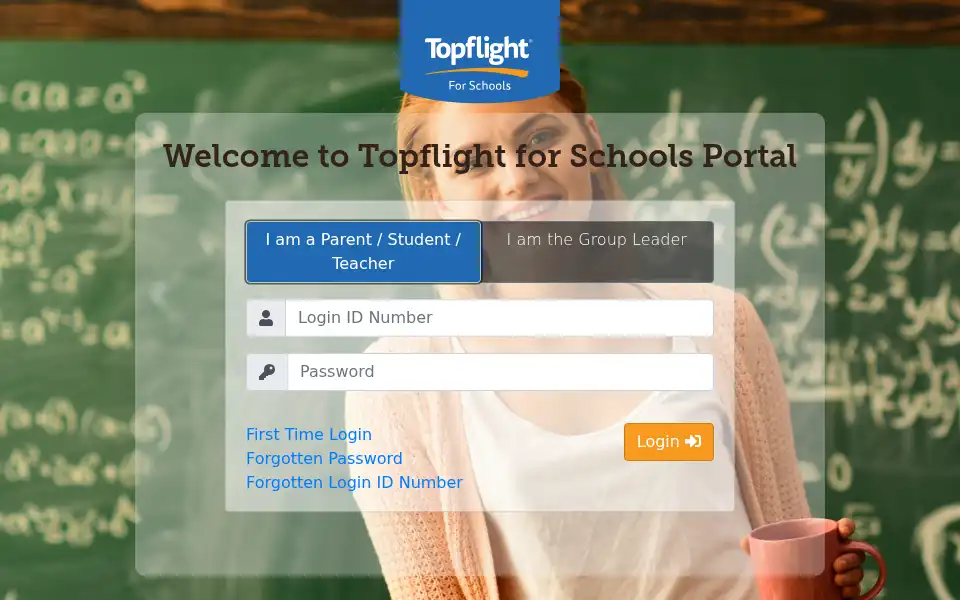 Screenshot of topflightforschools.ie