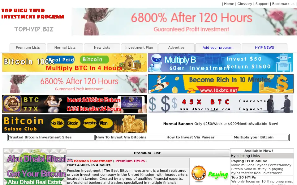 Screenshot of tophyip.biz