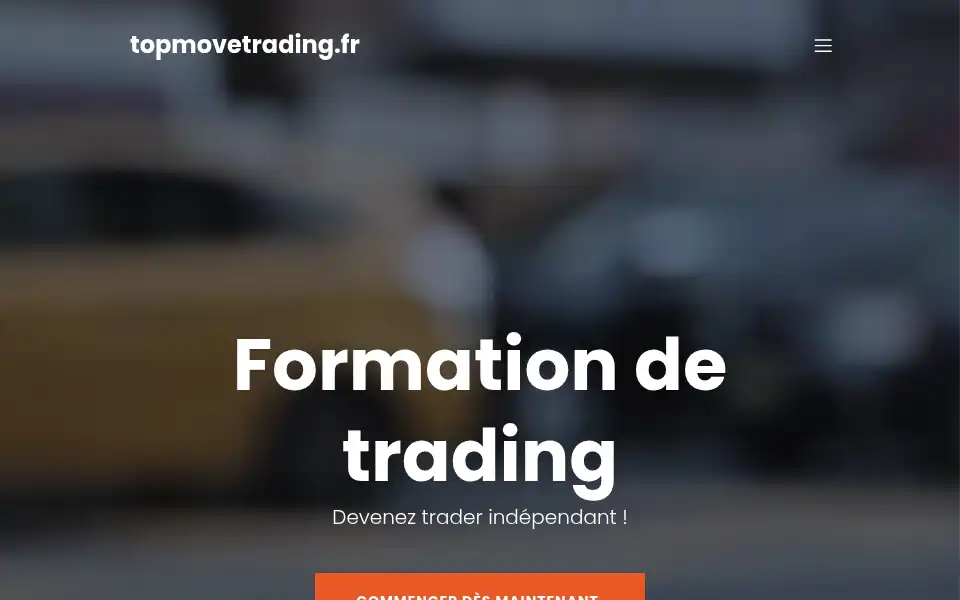 Screenshot of topmovetrading.fr