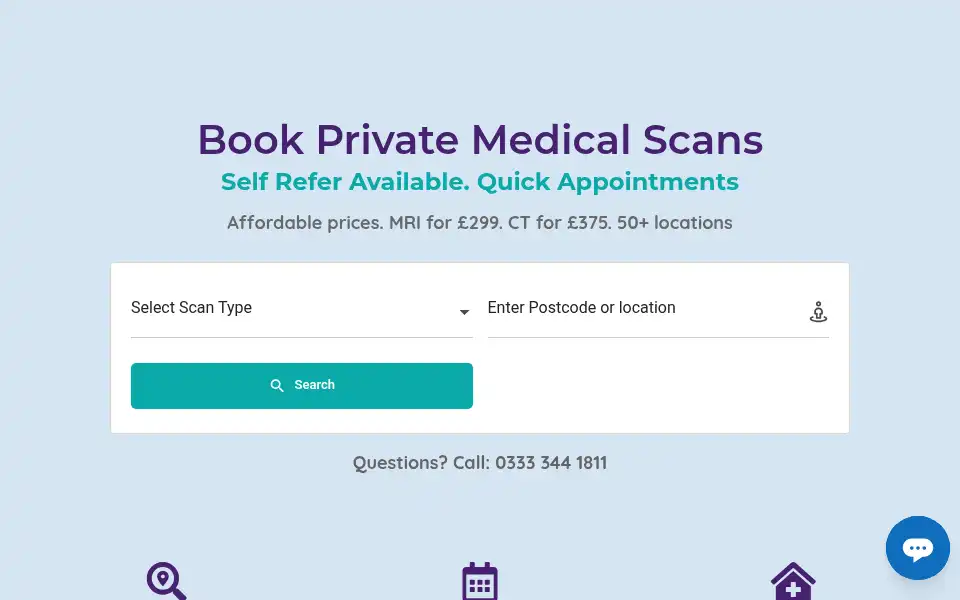 Screenshot of topmri.com