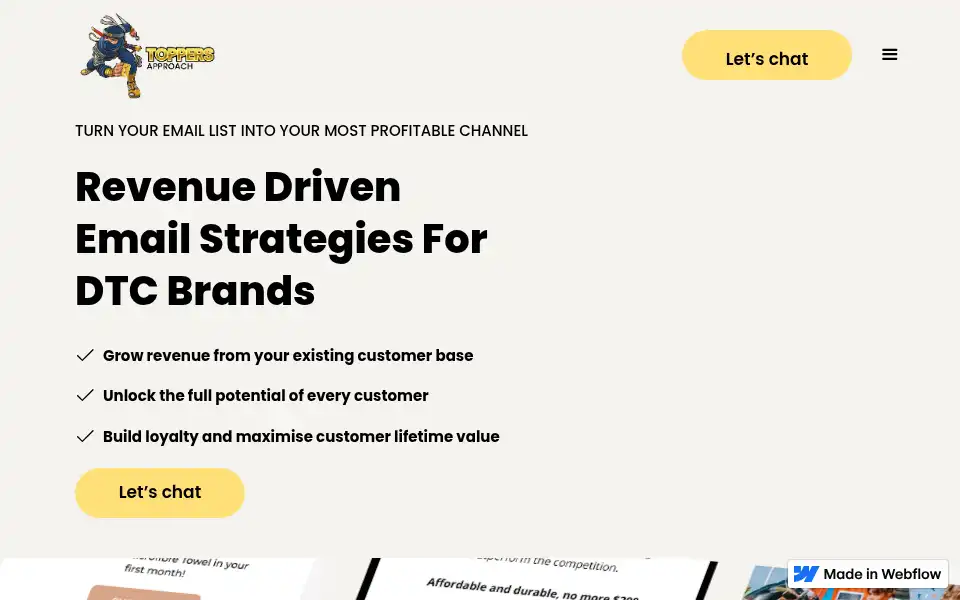 Screenshot of toppersdigital.com