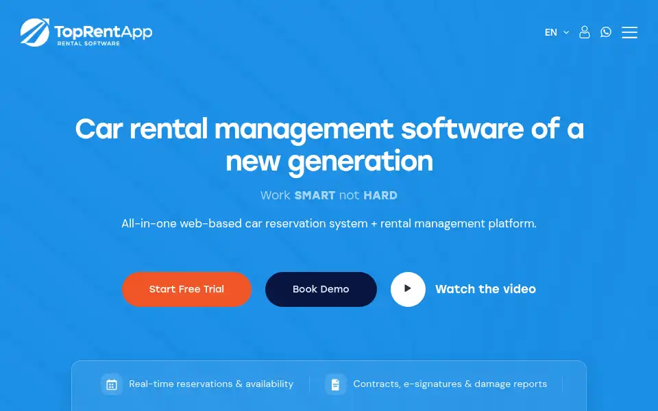 Screenshot of toprent.app