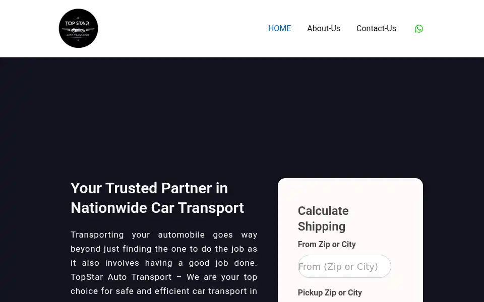 Screenshot of topstarventuresllc.com