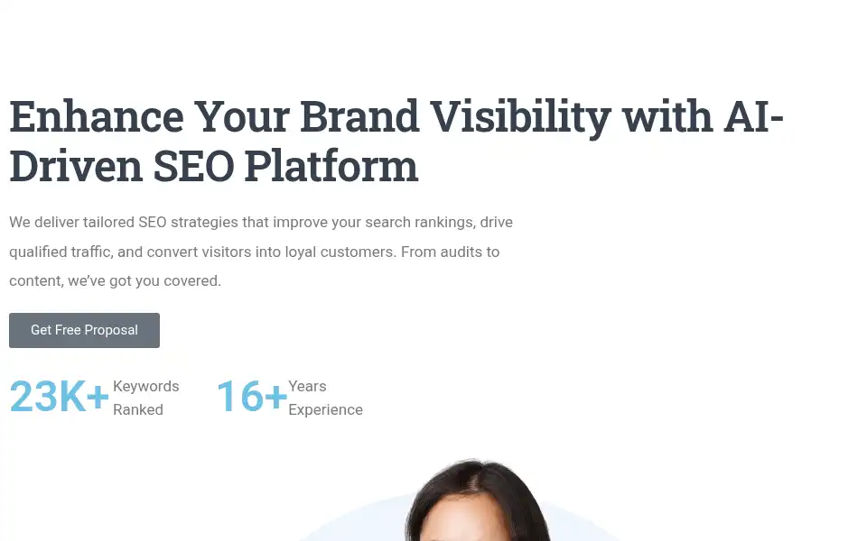 Screenshot of topupseo.com