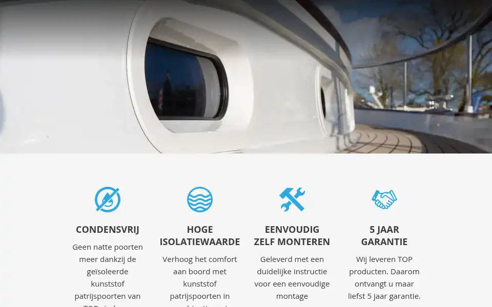 Screenshot of topwindowsshop.com