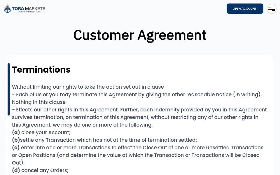 Screenshot of toraex.com