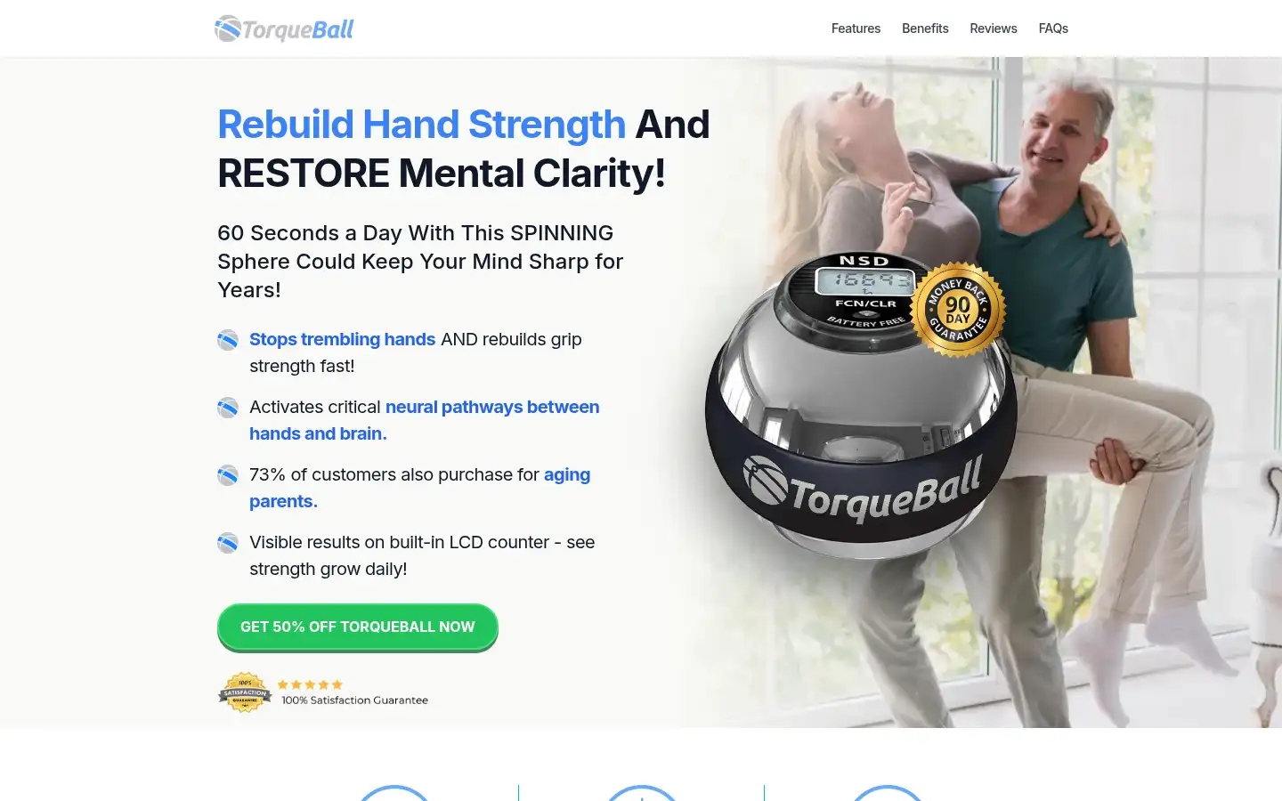 Screenshot of torqueball.com