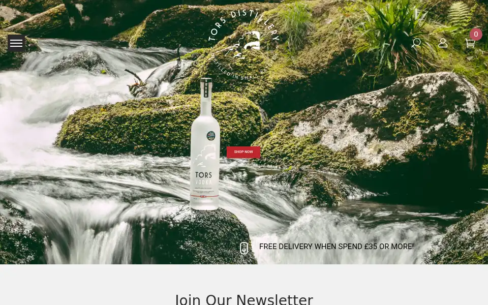 Screenshot of torsvodka.co.uk