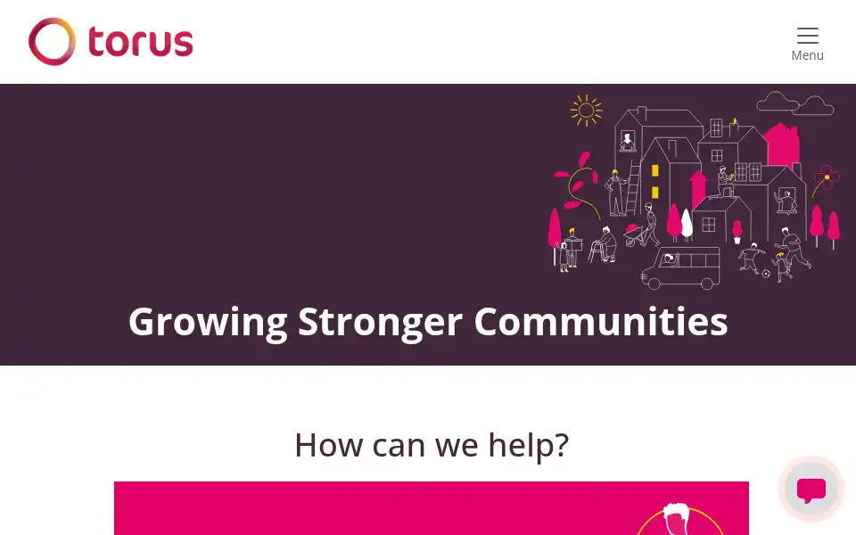 Screenshot of torus.co.uk