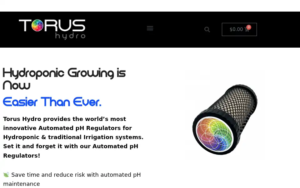 Screenshot of torushydro.com