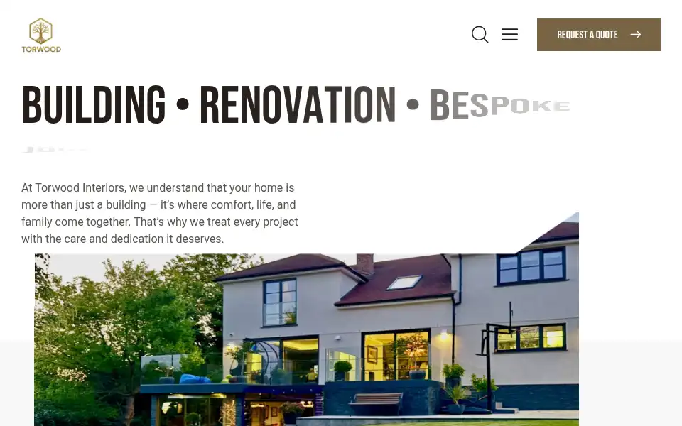 Screenshot of torwoodinteriors.co.uk