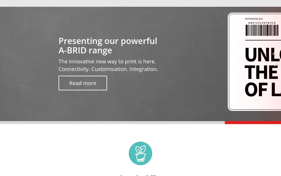 Screenshot of toshibatec.eu