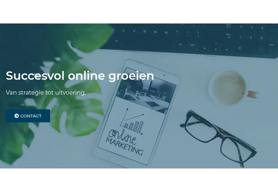 Screenshot of totaalmediagroep.nl