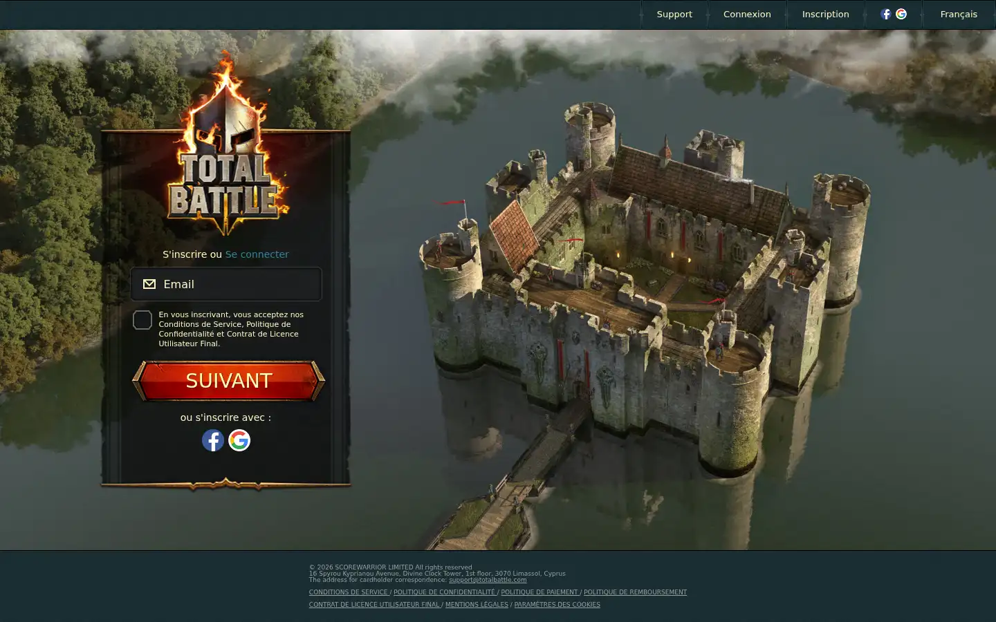 Screenshot of totalbattle.com