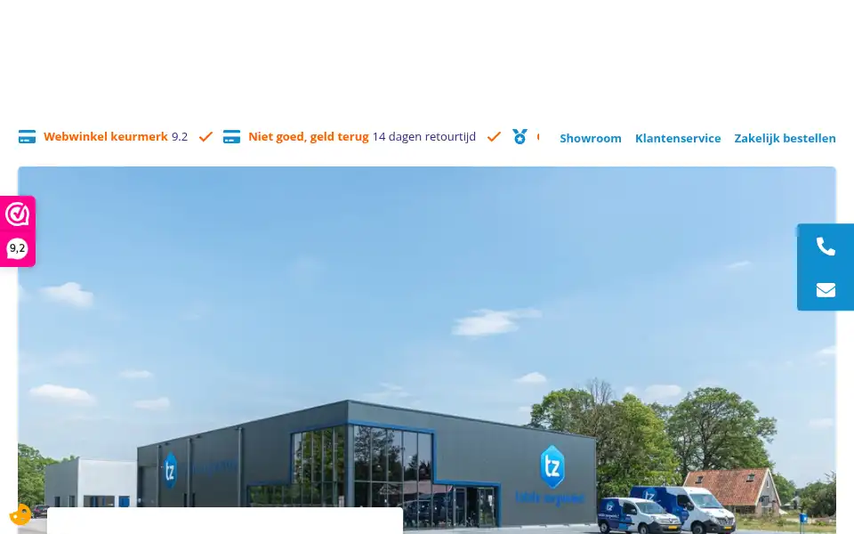 Screenshot of totalezorgwinkel.nl