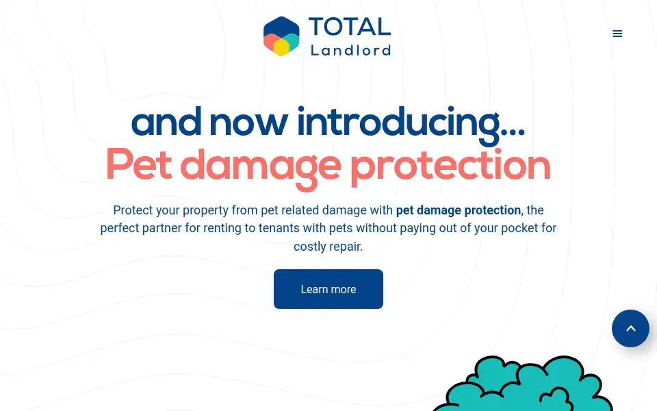 Screenshot of totallandlordinsurance.co.uk